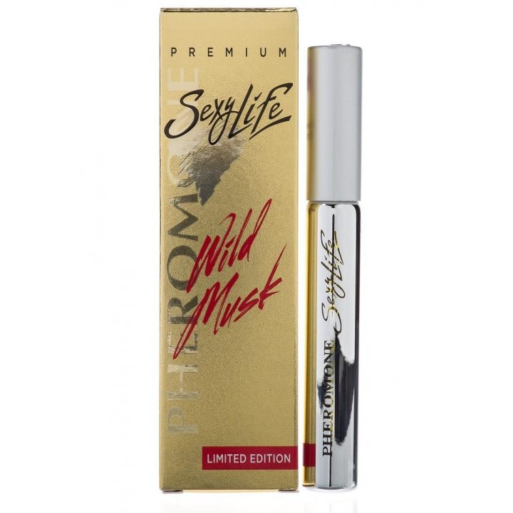 Духи мужские Sexy Life Wild Musk №3 с мускусом и феромонами - 10 мл.