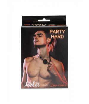 Кляп Party Hard Love Addict Black