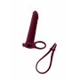 Вибронасадка для Двойного Проникновения Pure Passion Rori Wine Red