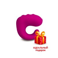 Gvibe Gring XL - Sweet Raspberry Вибратор на палец 2 в 1 , 5 см