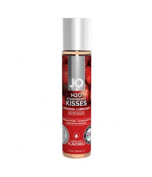 Вкусовой лубрикант "Клубника" / JO Flavored Strawberry Kiss 1oz - 30 мл.