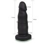 Lovetoy Черный анальный фаллоимитатор - 13 см.