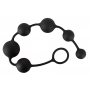 Анальная цепочка Black Velvets Anal Beads - 40 см