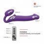 Безремневой вибрострапон Vibrating Bendable Strap-On