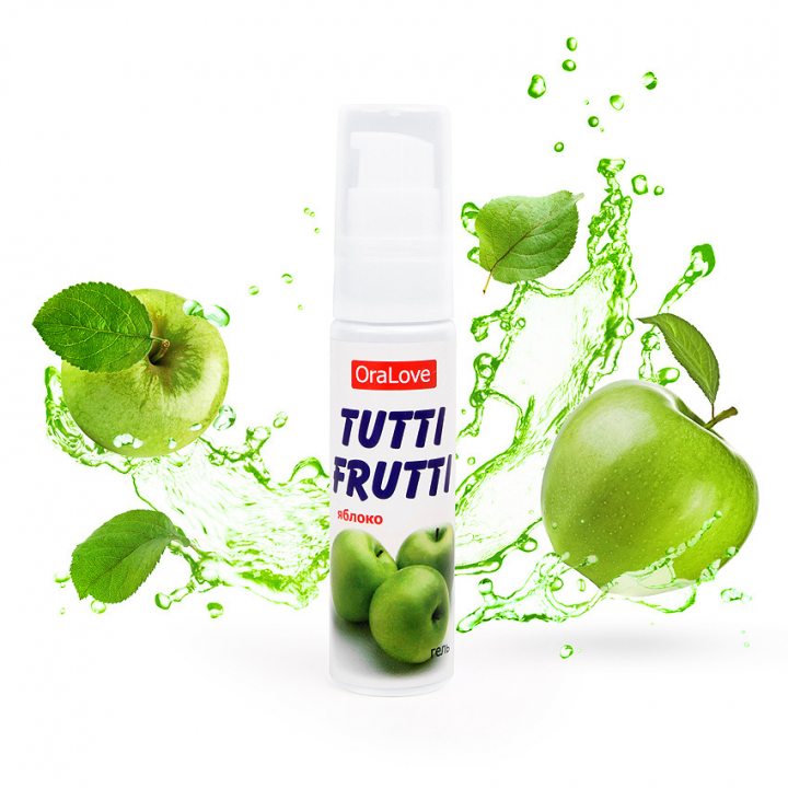Bioritm OraLove Tutti-Frutti Оральный лубрикант Яблоко , 30 гр