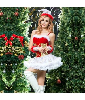 Новогоднее платье Santas Coming