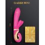 Витой вибратор с клиторальным стимулятором Gvibe Gcandy Mini