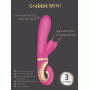 Витой вибратор с клиторальным стимулятором Gvibe Gcandy Mini