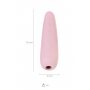Бесконтактный стимулятор клитора с вибрацией Satisfyer Curvy 2+ , розовый