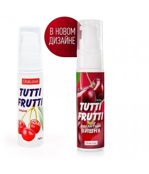 Оральная смазка Bioritm OraLove Гель TUTTI-FRUTTI Вишня