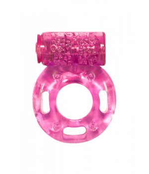 Эрекционное кольцо с вибрацией Rings Axle-pin pink