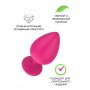 Silicone Анальная пробка S, розовая
