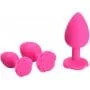 Silicone Анальная пробка S, розовая