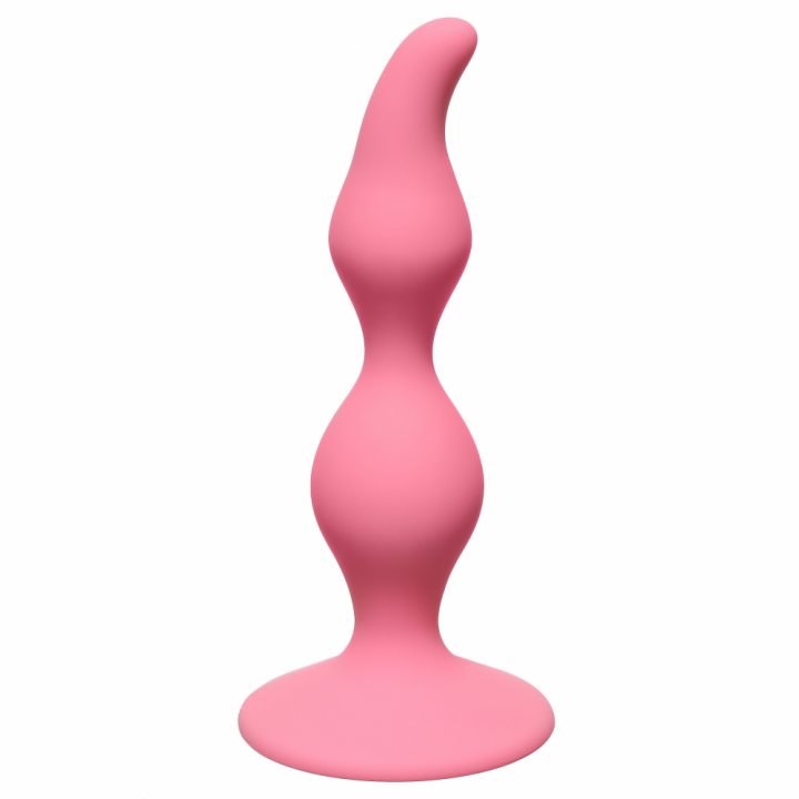 Lola Games First Time Анальная пробка Curved Anal Plug Pink