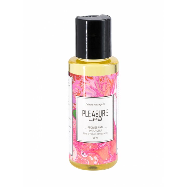 Массажное масло Pleasure Lab Delicate пионы и пачули 50 мл