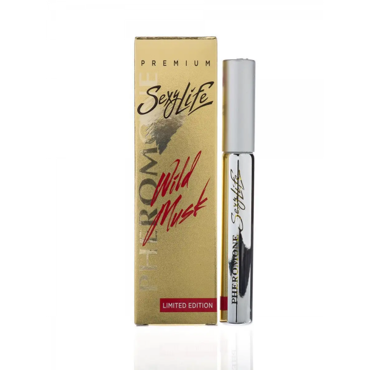 Мужские духи с феромонами Sexy Life Wild Musk №4 Shaik 77, 10 мл