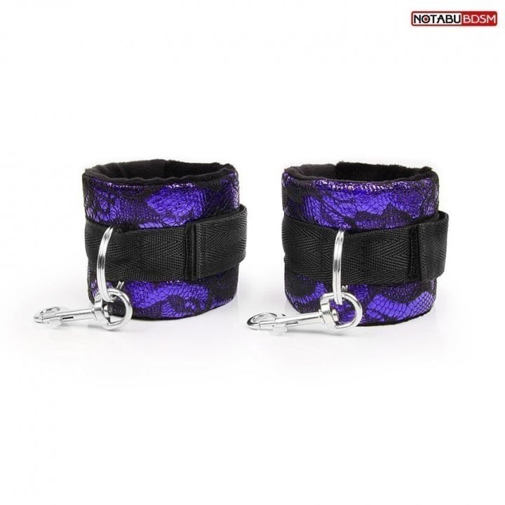 Наручники текстильные, черные