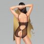 Demoniq Боди Harmonia из сетки с доступом