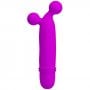 Фиолетовый вибратор Pretty Love Antony - 11,7 см