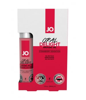 Стимулирующий гель для оральных ласк с десенсибилизацией / Oral Delight Strawberry Sensation - 30 мл