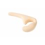Безремневой анальный страпон Natural Seduction Beige