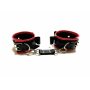 Черные наручники V&V Adjustable Handcuffs with Handle
