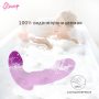Вибратор вставной со стимуляцией клитора Violet