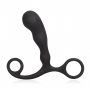 Черный массажёр простаты Booty Exciter