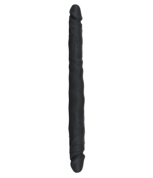 Двусторонний фаллоимитатор DOUBLE DONG Black - 40 см