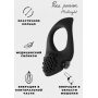 Эрекционное виброкольцо Pure Passion Midnight black