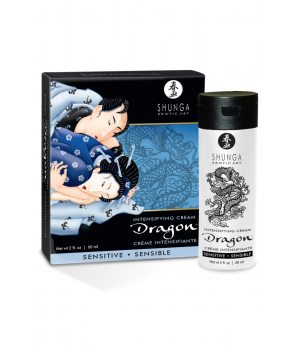 Shunga Dragon Sensitive возбуждающий крем, 60 мл
