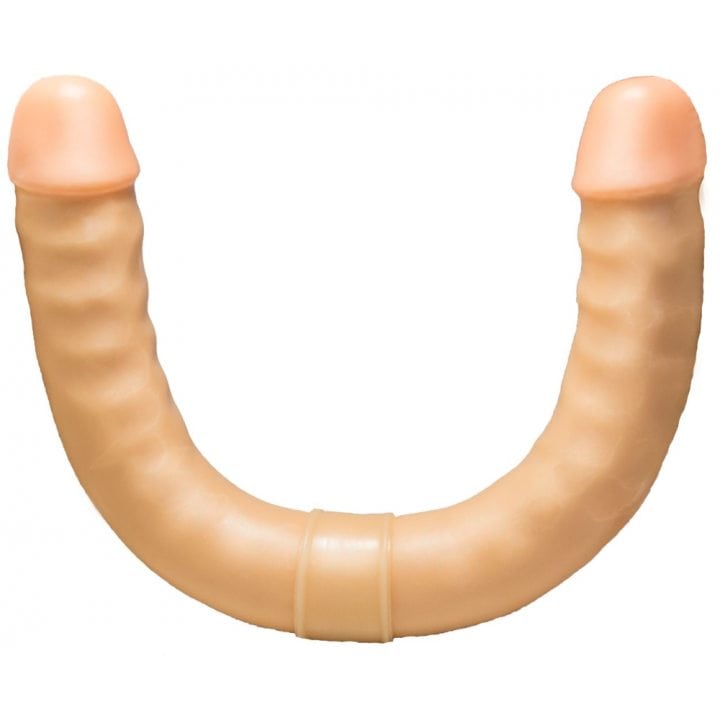 Двухсторонний фаллоимитатор, гнущийся