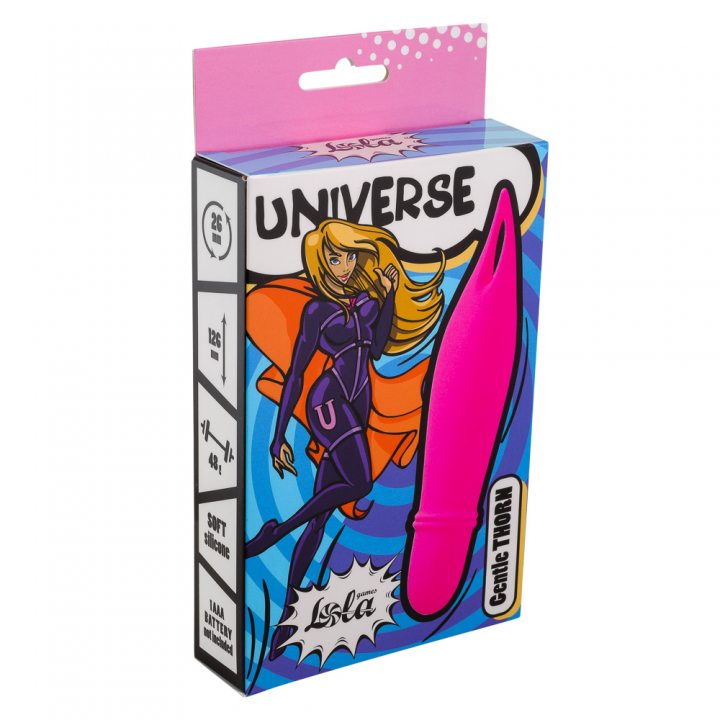Lola Games Мини-вибратор Universe Gentle Thorn pink