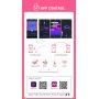 Виброяйцо со смарт управлением Magic Motion Magic Vini, розово-белый