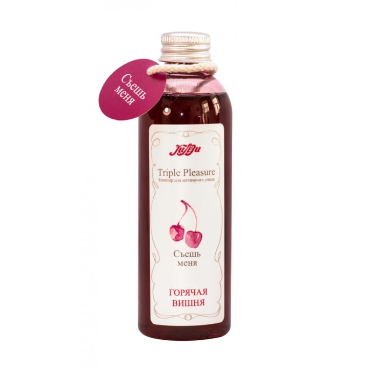 Эликсир для интимного ухода "Triple Pleasure" Горячая вишня