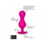 Тренажер интимных мышц с управлением со сматрфона Gvibe Gballs 3 App Petal Rose