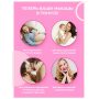 Тренажер интимных мышц с управлением со сматрфона Gvibe Gballs 3 App Petal Rose