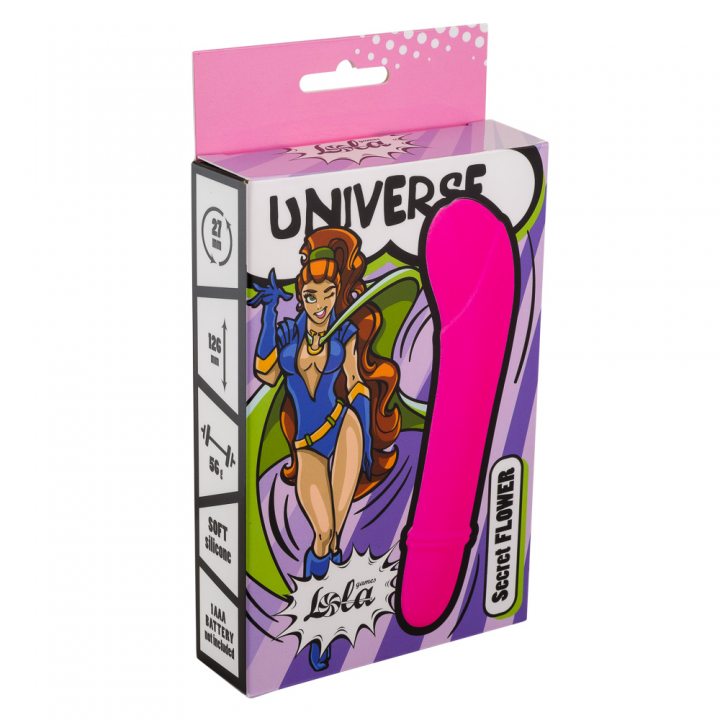 Lola Games Мини-вибратор Universe Secret Flower pink