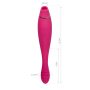 Ярко-розовый вибростимулятор Get Lucky USB Vibrator