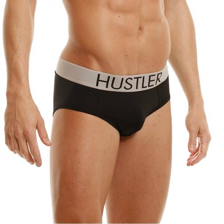 Мужские брифы HUSTLER на широкой резинке
