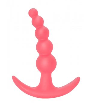 Lola Toys Анальная пробка Ribbed Plug Blue
