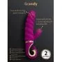 Вибратор с клиторальной стимуляцией Gvibe Gcandy, пурпурный