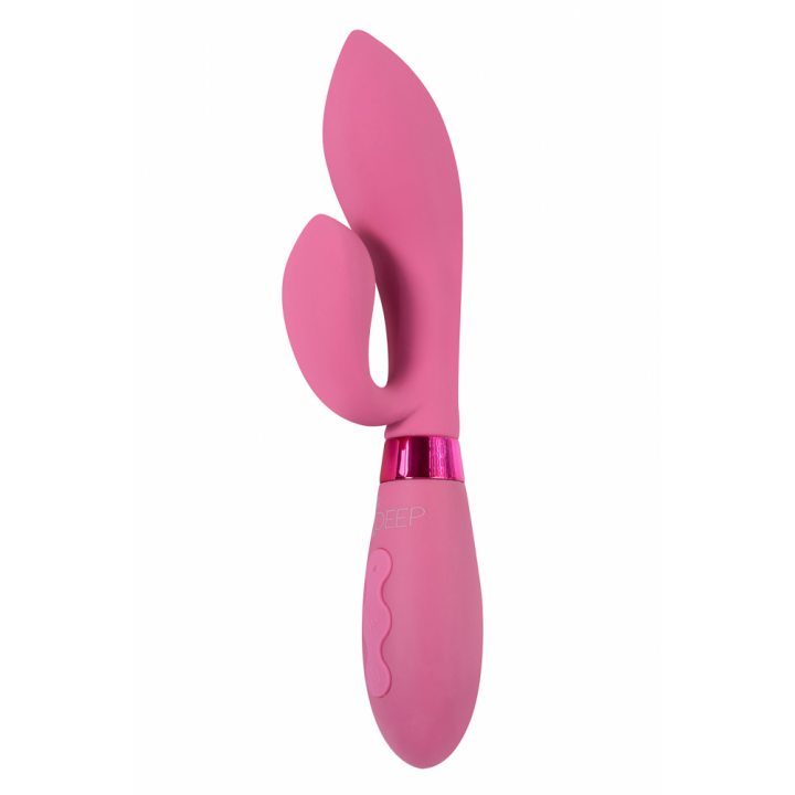 Перезаряжаемый вибратор кролик Indeep Juna Magenta