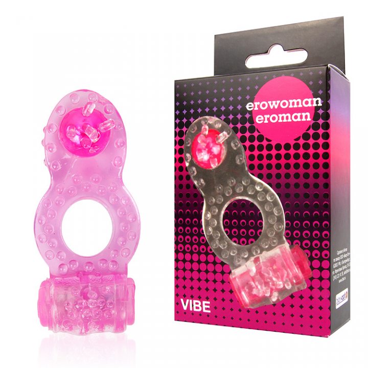 Эрекционное кольцо с вибрацией 19 mm EROWOMAN-EROMAN
