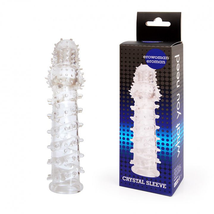 Насадка CRYSTAL SLEEVE с шипиками L 135 мм