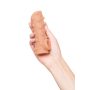 Телесная насадка с пупырышками и открытой головкой Nude Sleeve