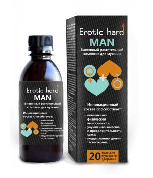 Мужской Биогенный Концентрат для Усиления Эрекции "Erotic hard" Man