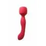 Двухсторонний вибратор с подогревомLola Games Wand Heating Red