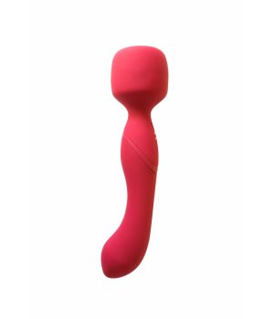 Двухсторонний вибратор с подогревомLola Games Wand Heating Red