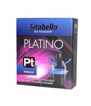 Насадка стимулирующая Sitabella Platino Ураган, 1 шт.